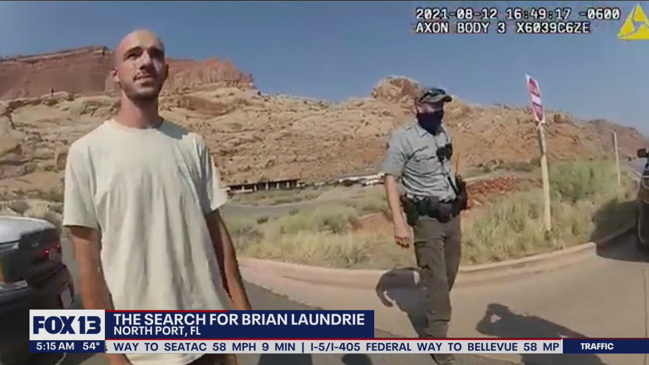 'Possible' human remains found in search for Brian Laundrie