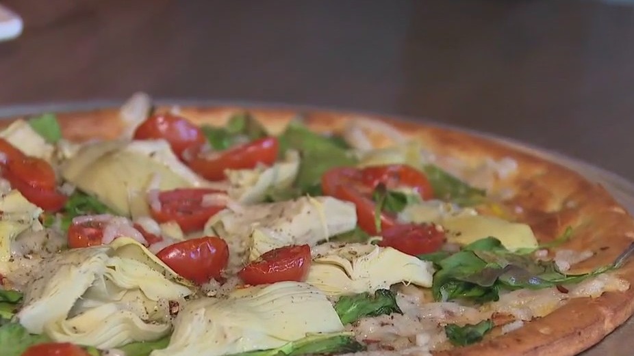 Gluten free and dairy free pizza