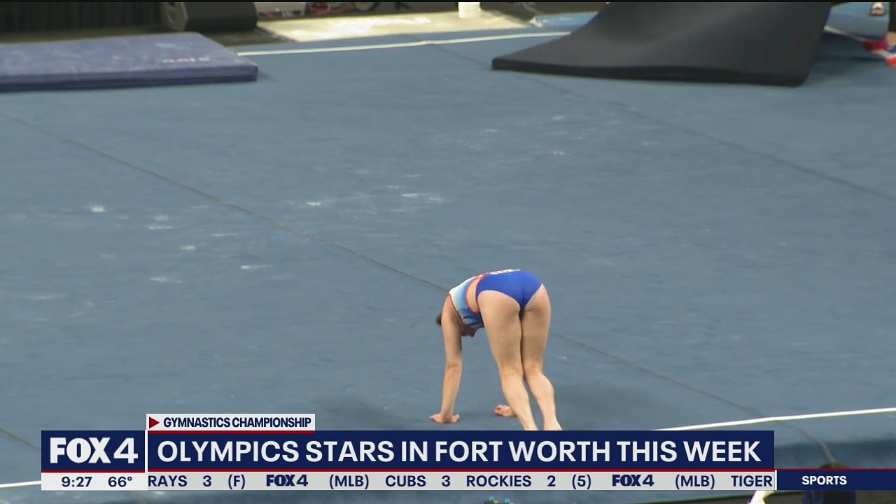 Olympics stars in Fort Worth this week for NCAA Gymnastics Championships.