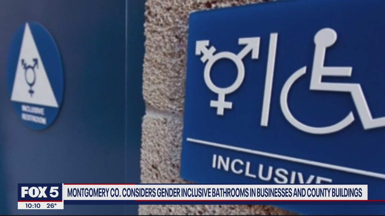 Montgomery Co. considers gender inclusive bathrooms in businesses and county buildings