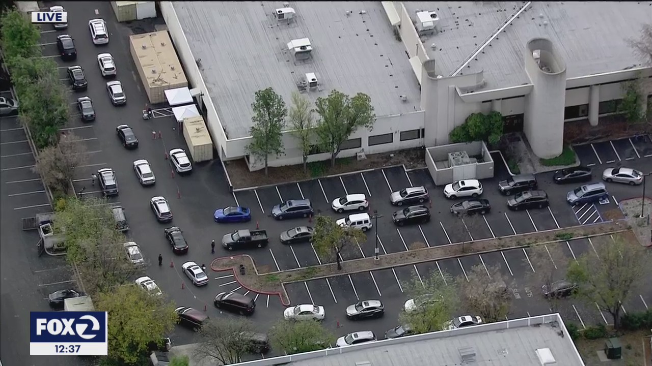 COVID test giveaway causes traffic congestion in Fremont