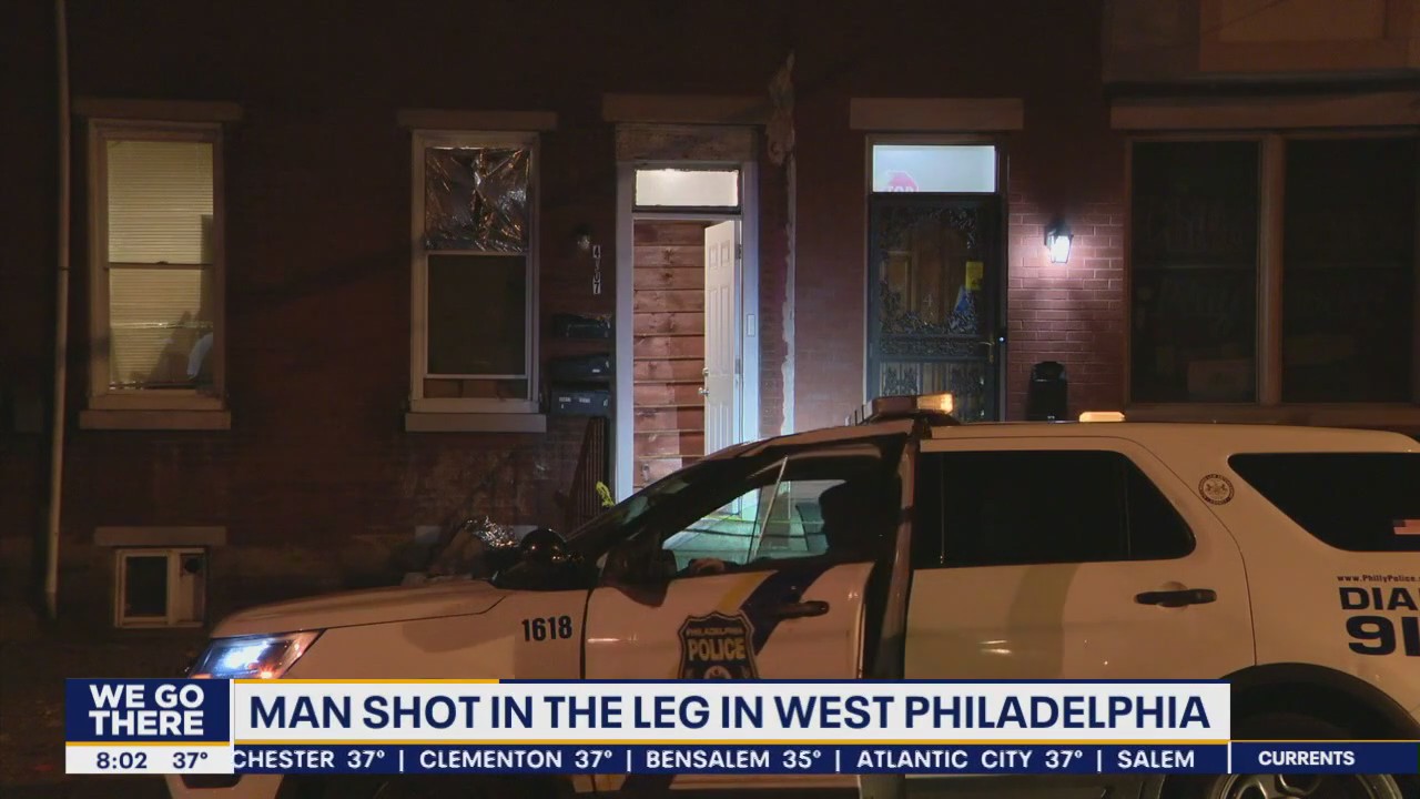 Man shot in the leg in West Philadelphia