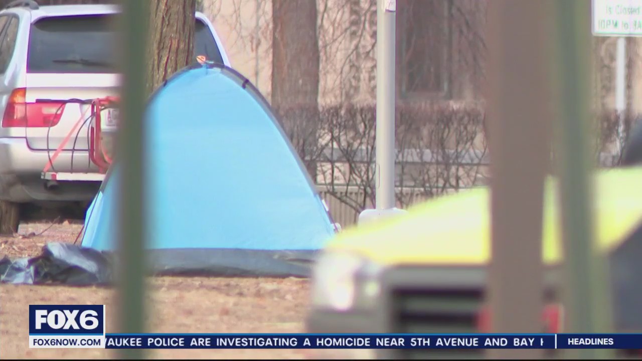 Abandoned tents removed from MacArthur Square, homeless moved indoors