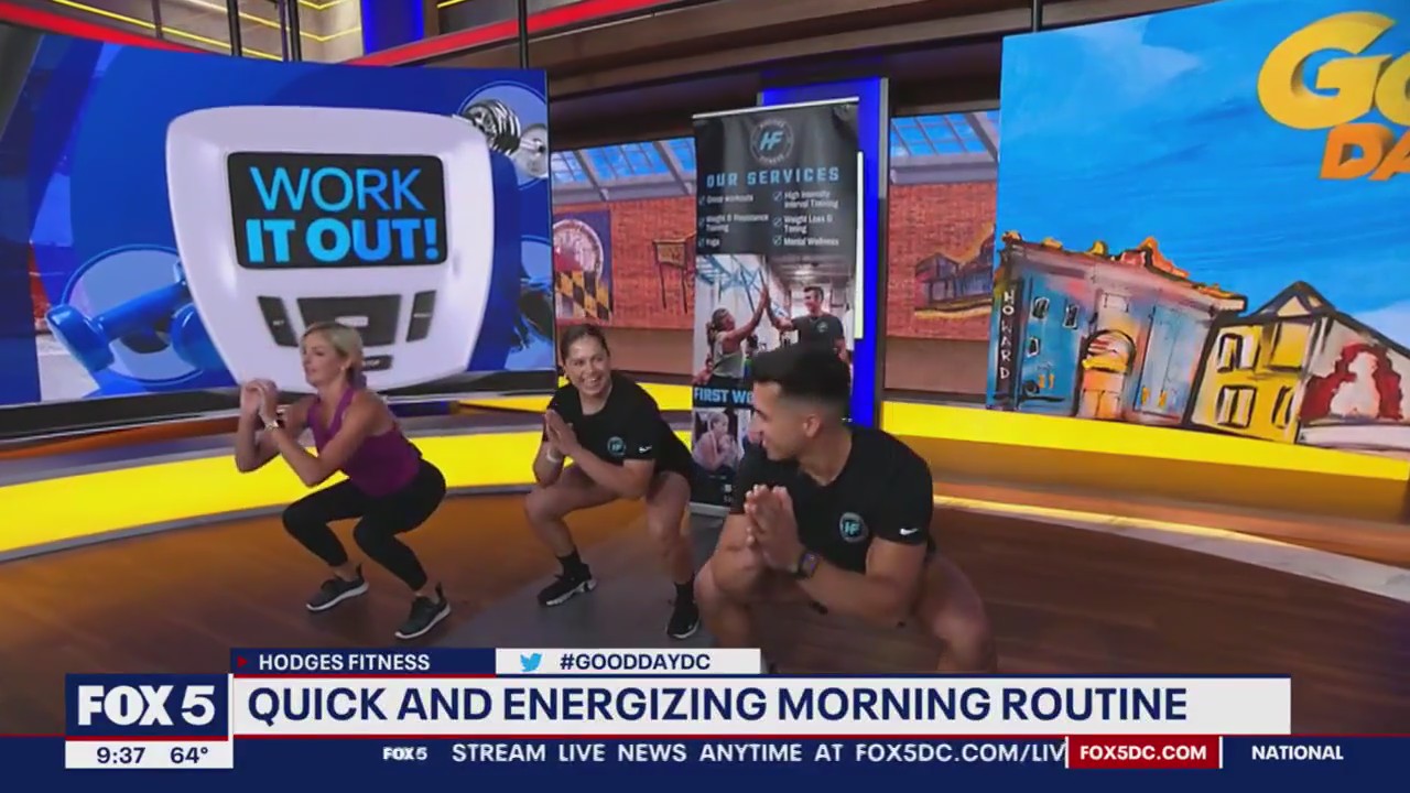 Quick and energizing morning routine