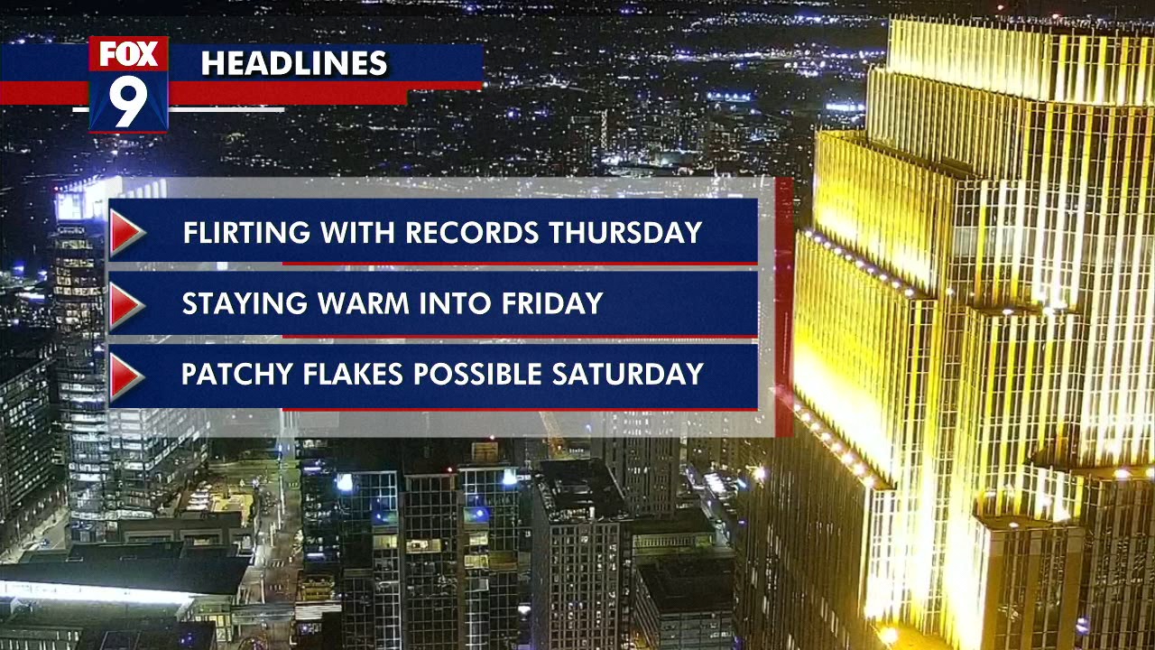 Minnesota weather: Record temps possible
