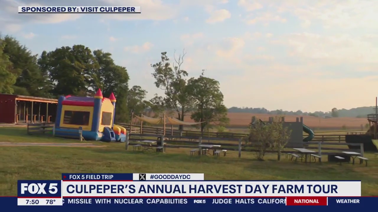 Culpeper’s Annual Harvest Day Farm Tour