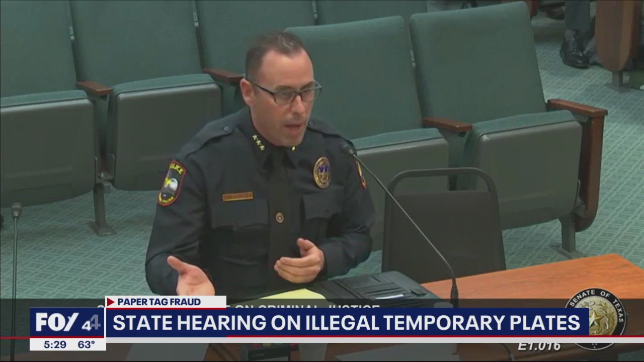 PREVIOUS COVERAGE: Texas lawmakers hear testimony on temporary tags as DMV rolls out new design