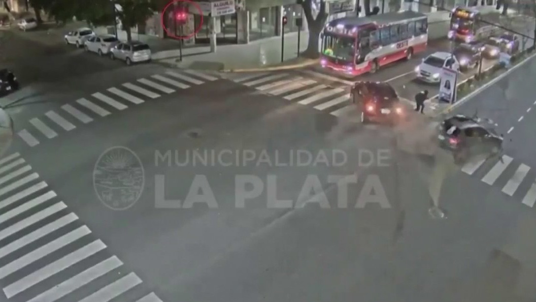 Narrow escape for pedestrian
