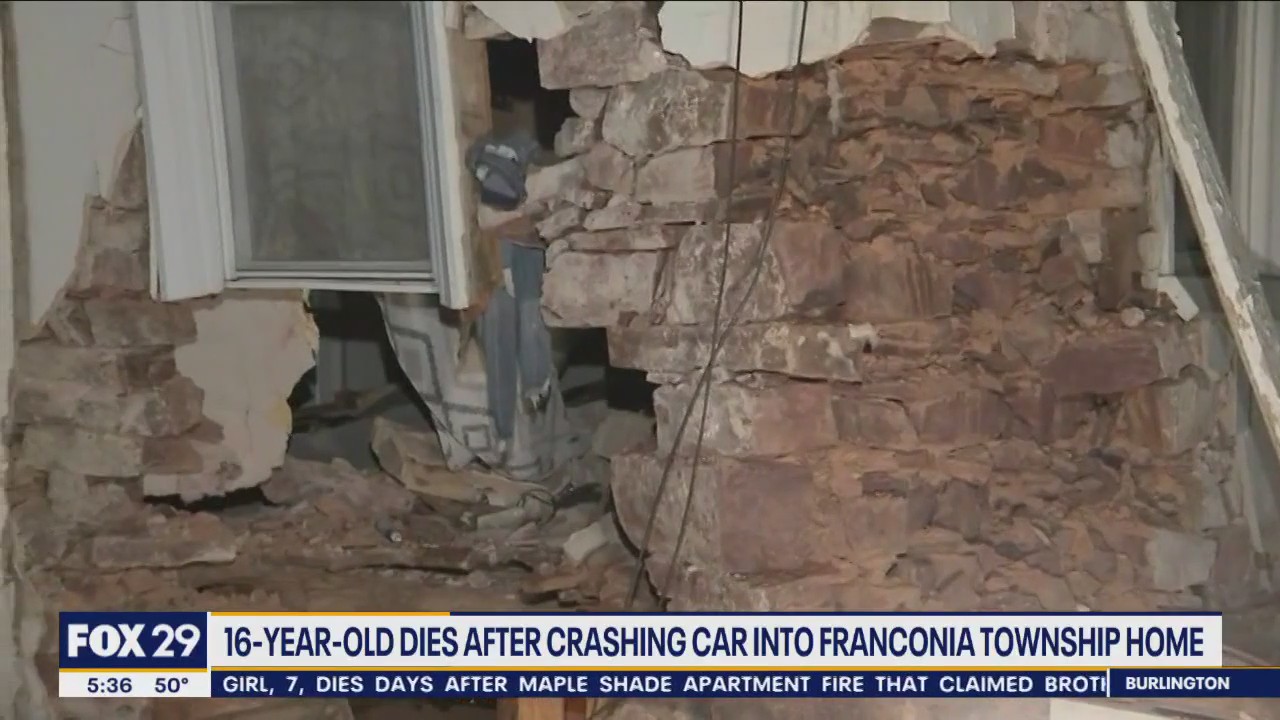 Pennridge High School student killed after car slams into Montgomery County home