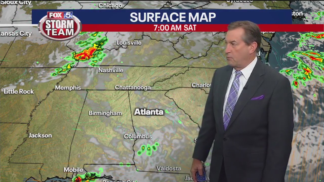 Friday night forecast