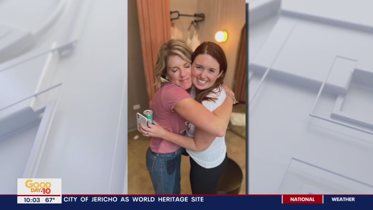 Holly shops for wedding dresses with her goddaughter!