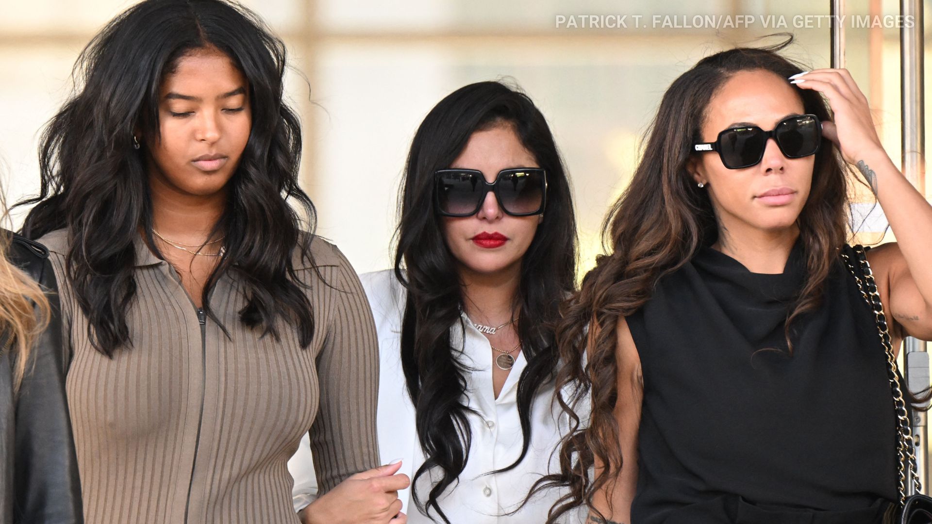 Vanessa Bryant walks out of court after lawsuit vs. LA County