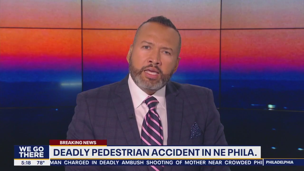 Police investigating deadly pedestrian crash in Northeast Philadelphia