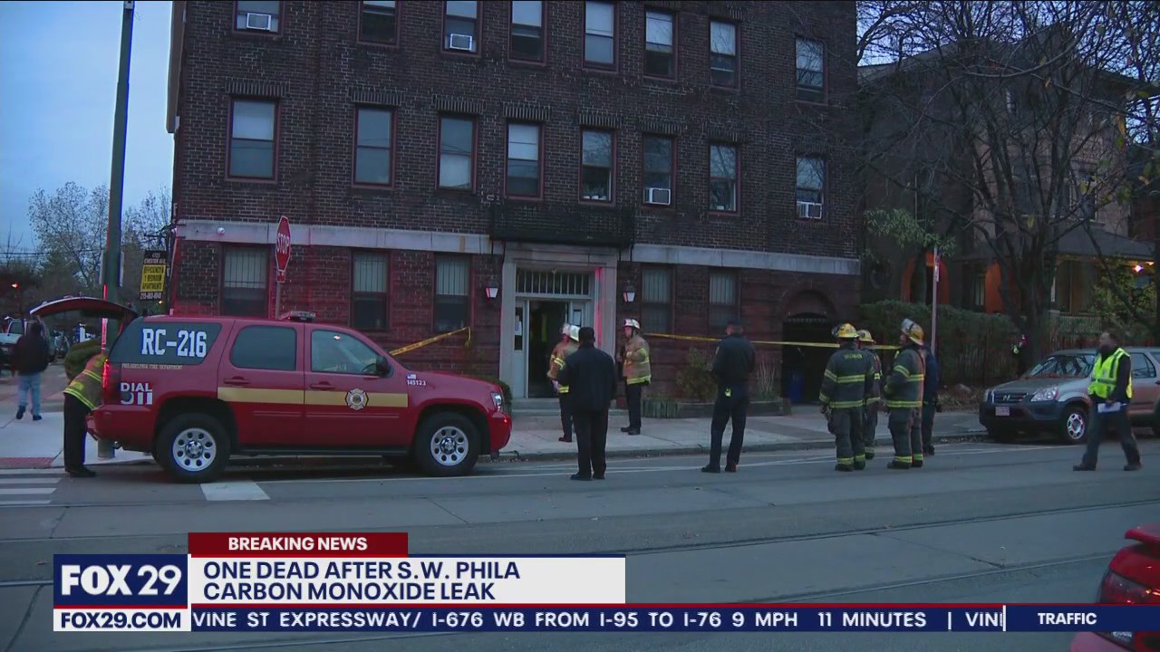 Officials: 1 dead, over a dozen evacuated in Southwest Philadelphia carbon monoxide leak