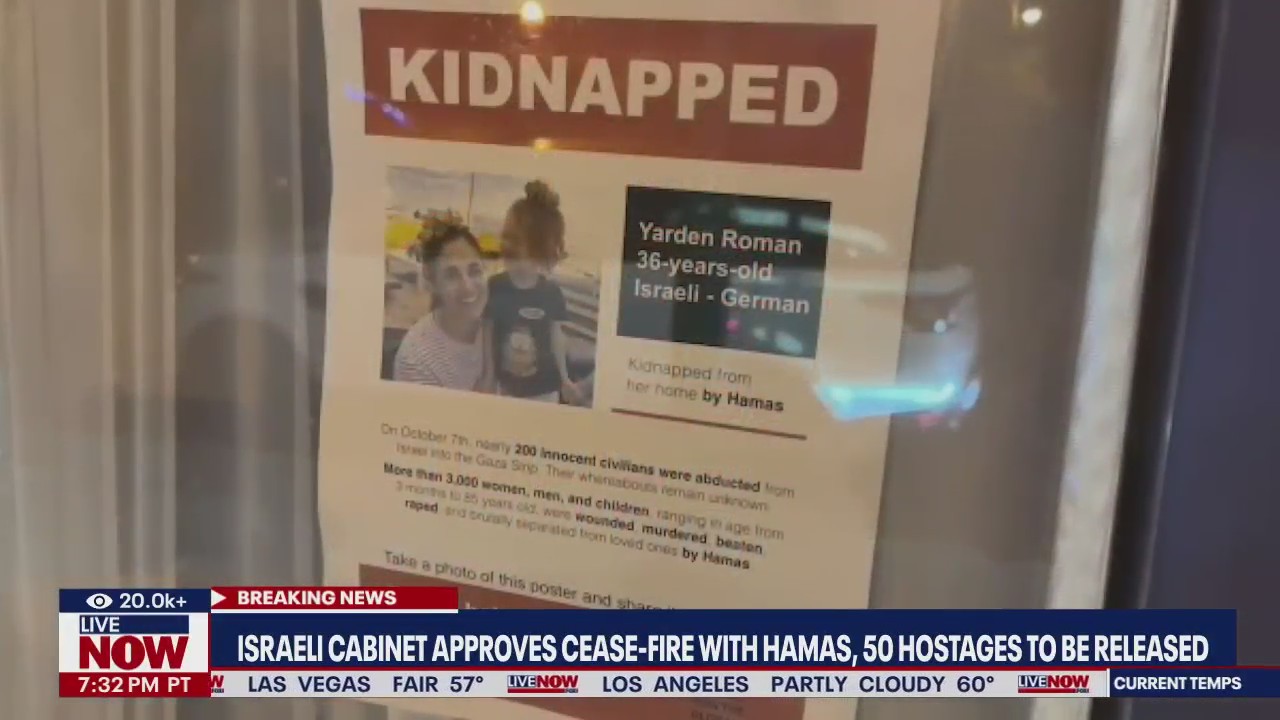 Israel-Hamas war: Hostage deal, ceasefire
