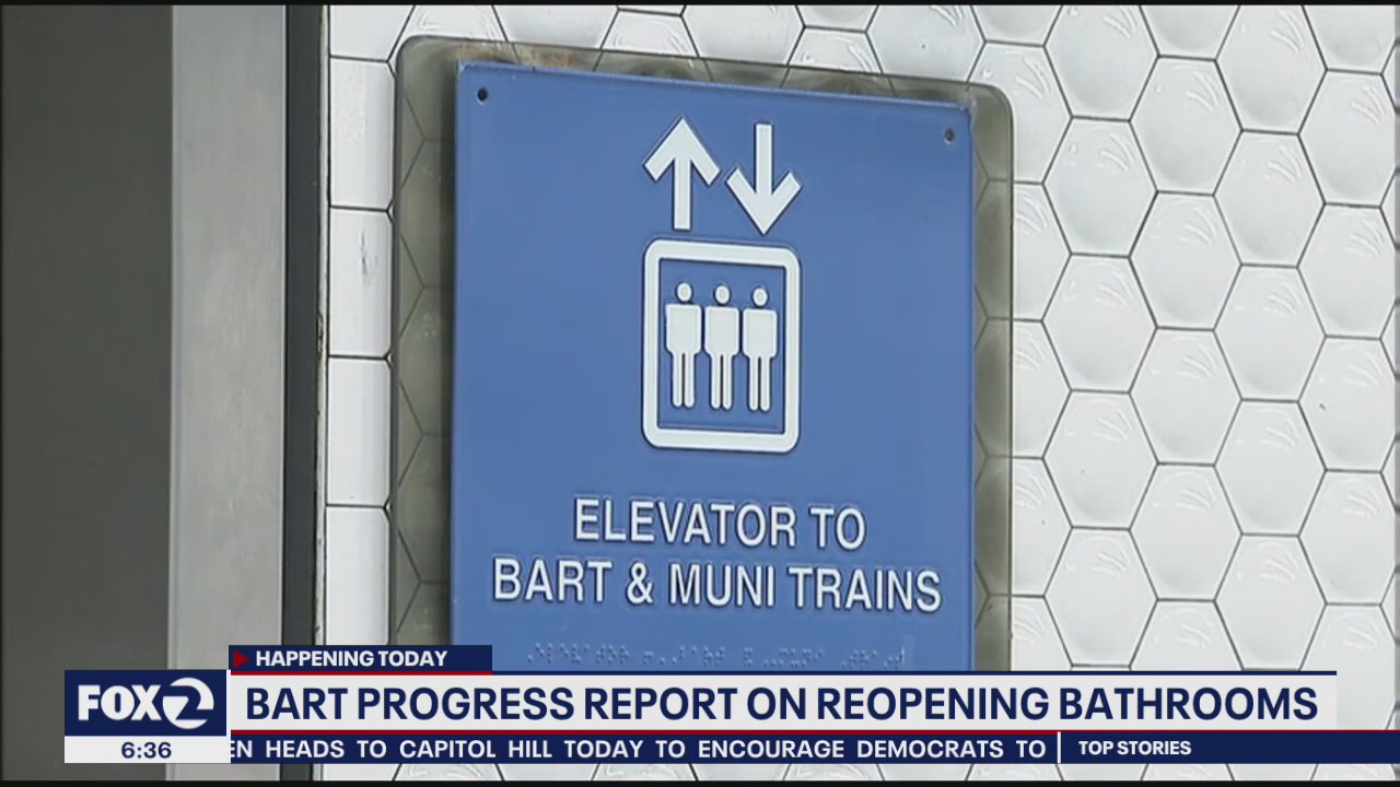 BART is getting ready to reopen bathrooms