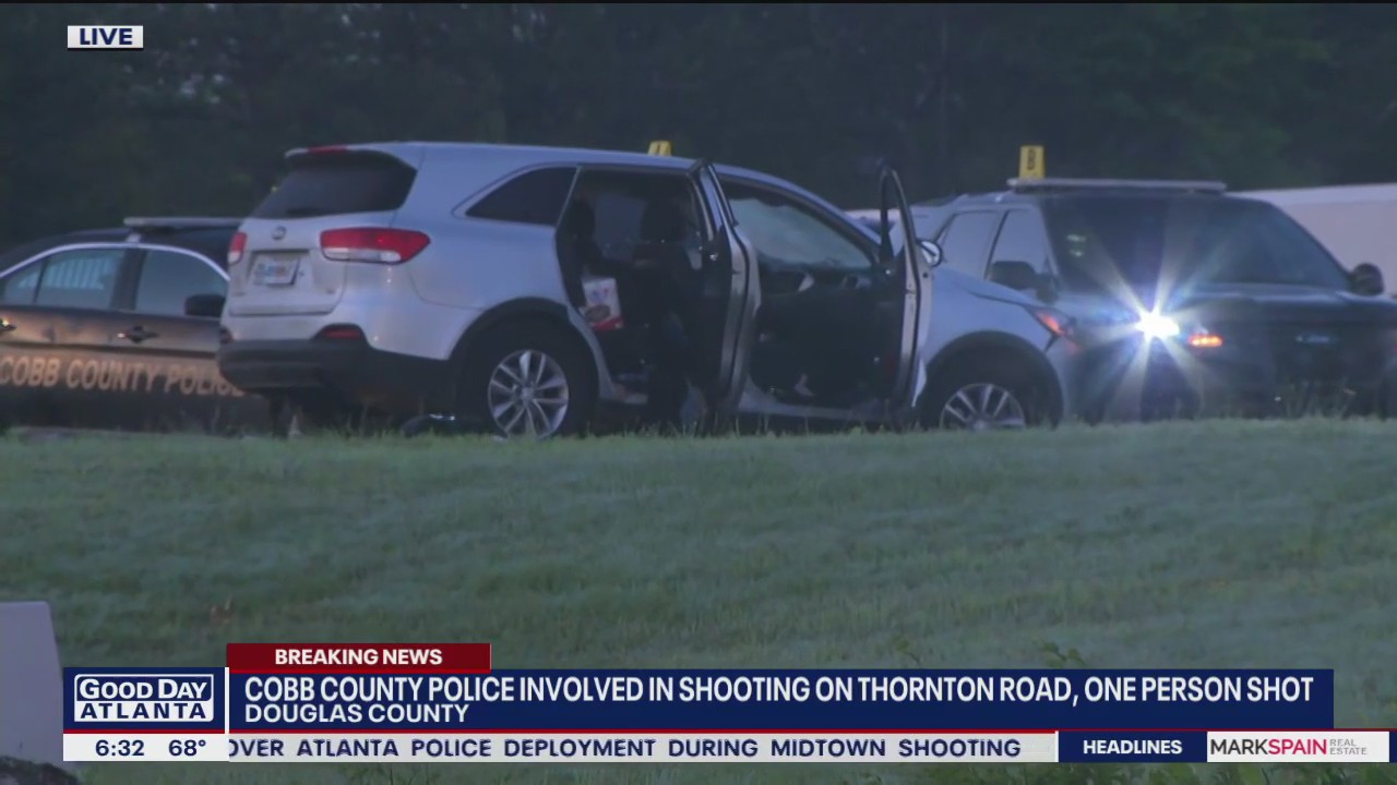 Cobb County police involved in shooting