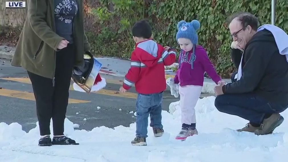 Special delivery: Sierra snow in San Francisco