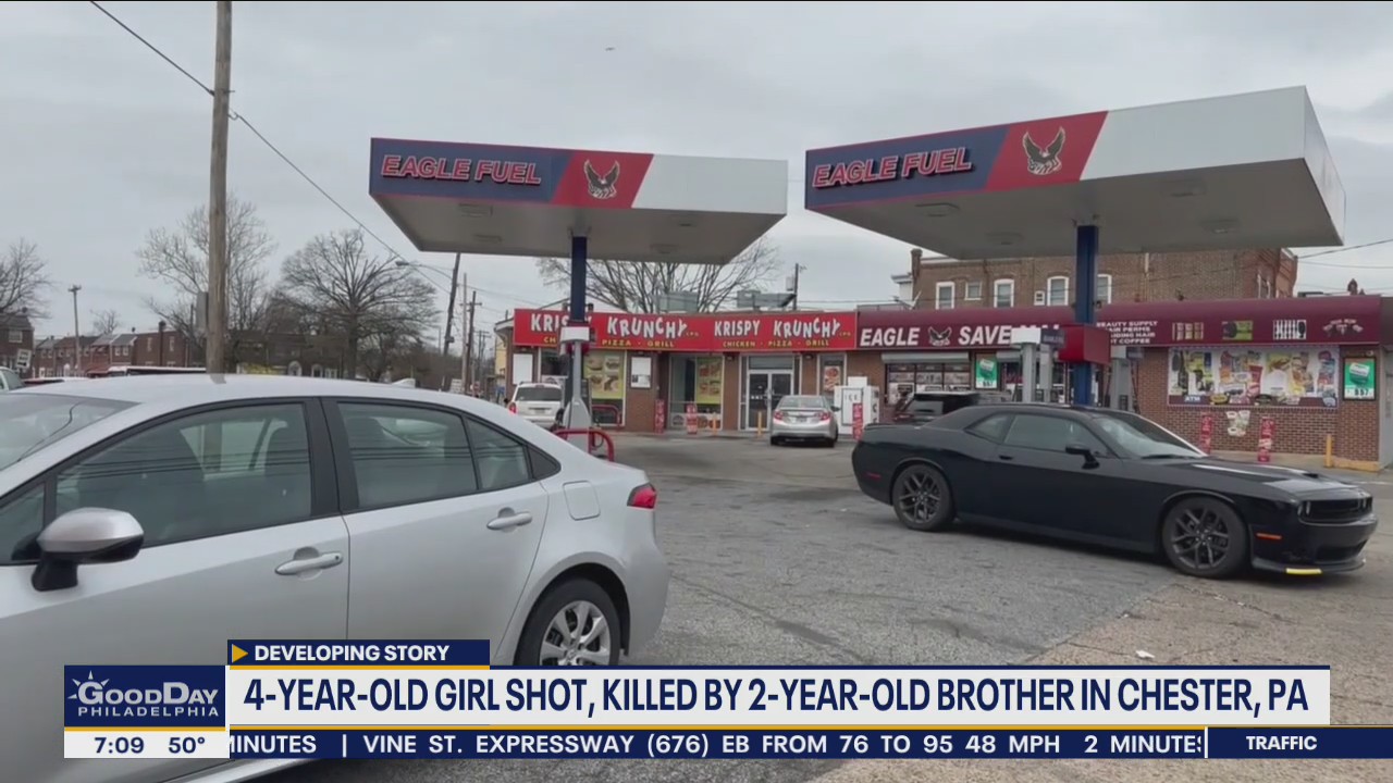Four-year-old girl fatally shot by two-year-old brother in Chester, police say