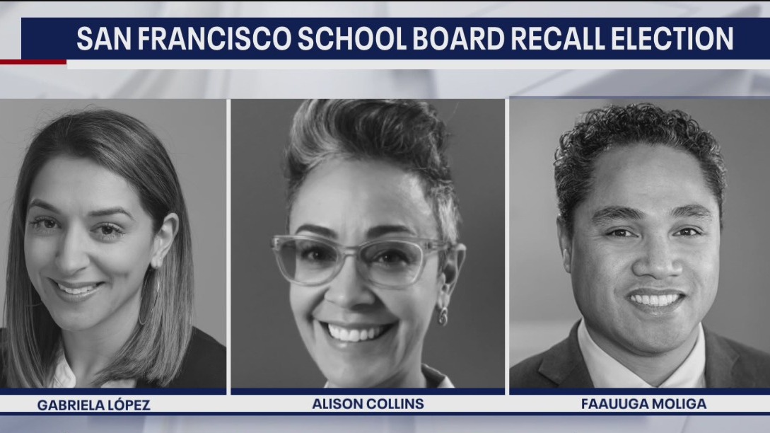 All three San Francisco school board members projected to be recalled