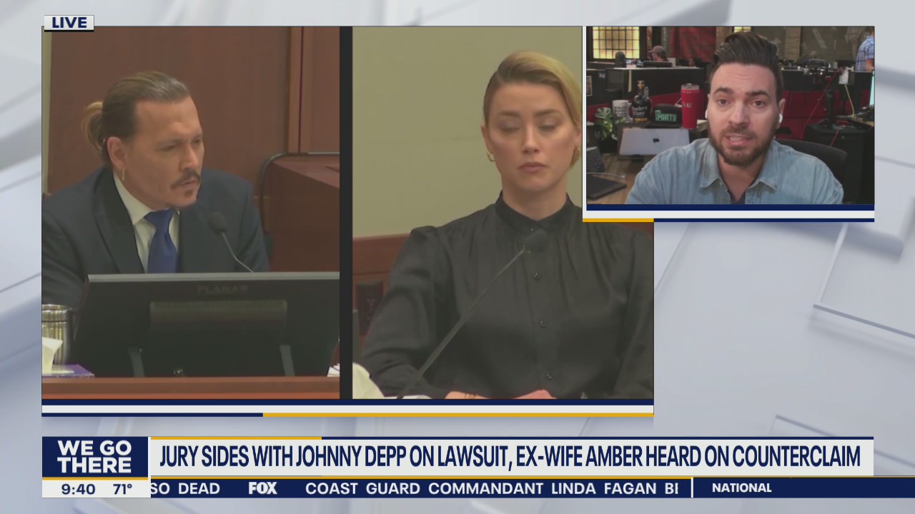 Jury sides with Johnny Depp in defamation trial