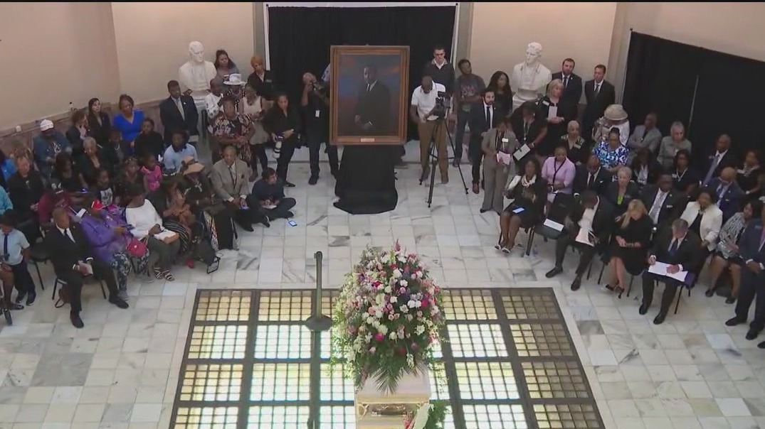 Dr. Christine King Farris honored at Capitol Rotunda