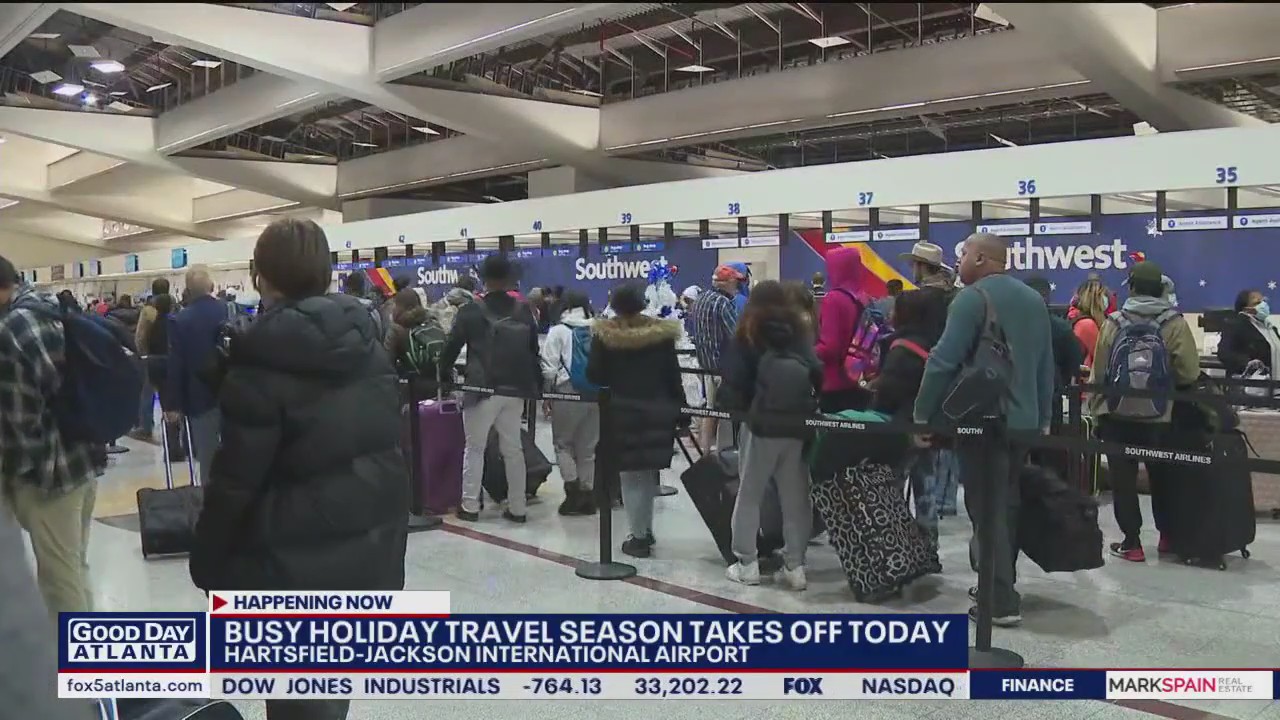 Atlanta airport prepares for busy holiday travel season