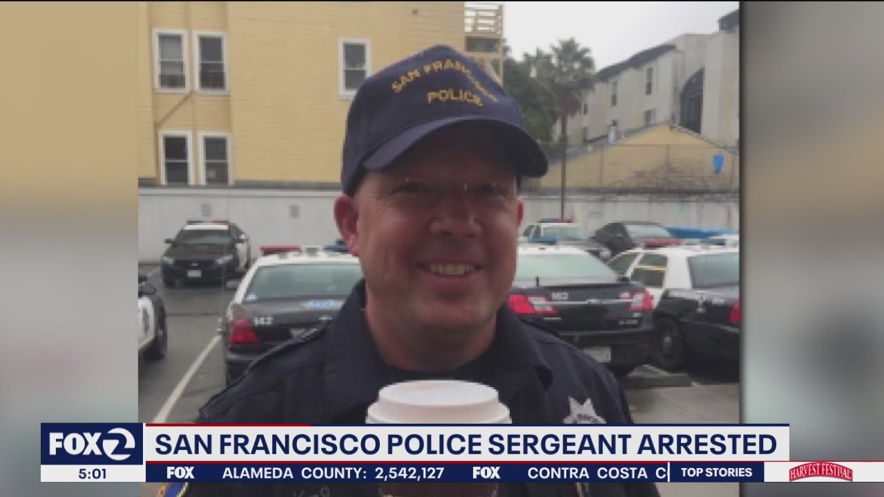 San Francisco police sergeant arrested for robbing Rite Aid