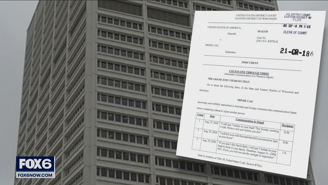 Indictment: Georgia man allegedly threatened Kenosha mayor, others