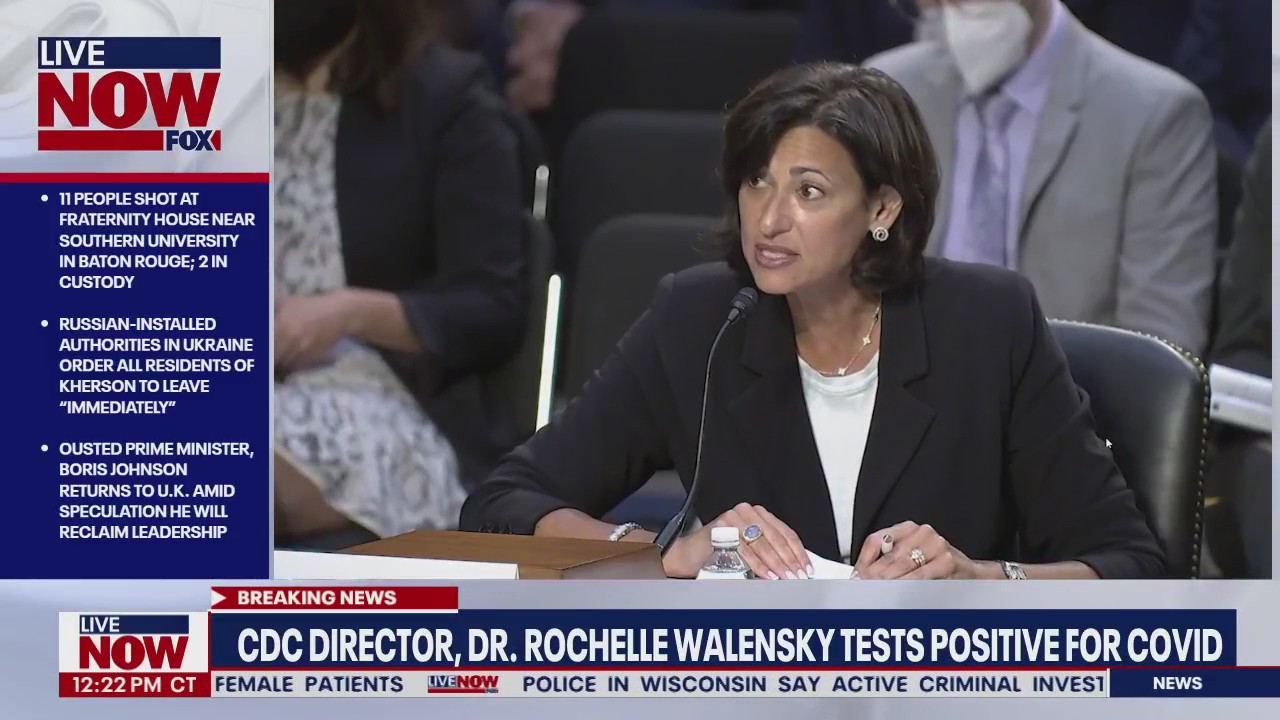 CDC Director tests positive for COVID-19