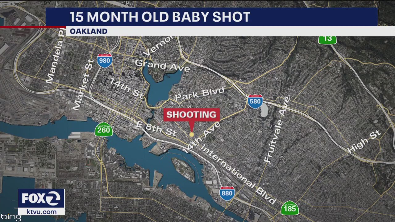 15-month-old baby shot in Oakland
