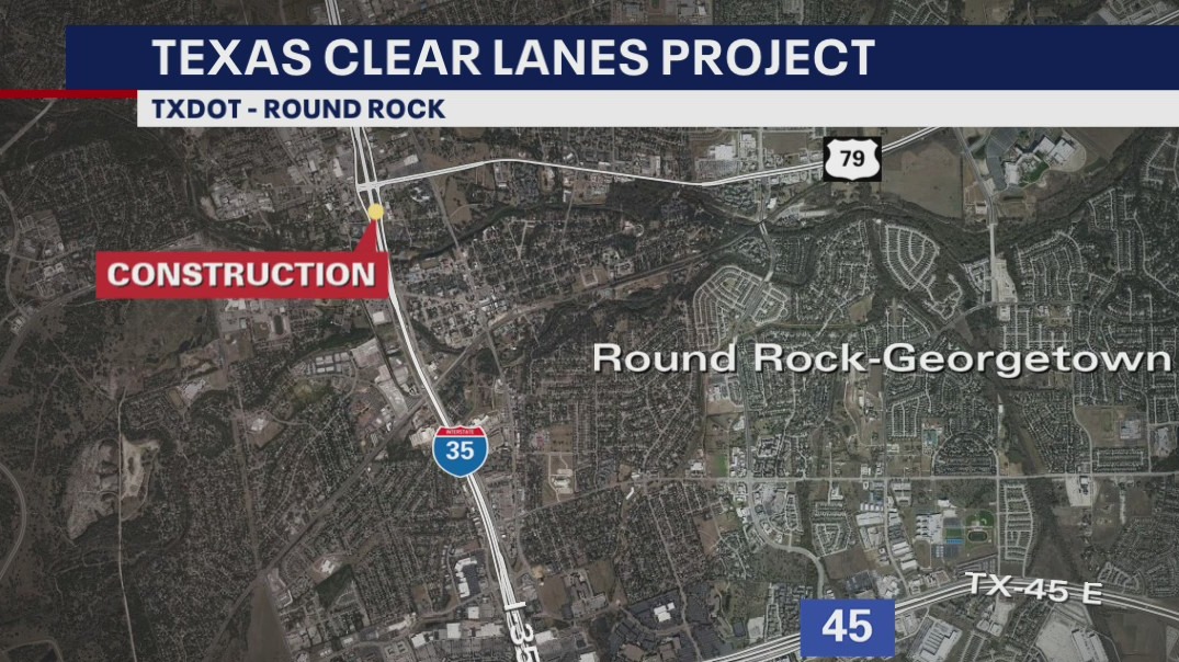 Construction begins on project to improve merging between US 79, SH 45N