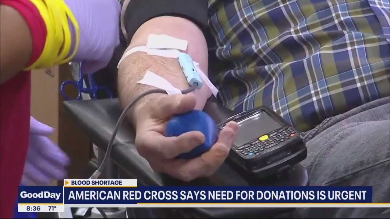 American Red Cross in urgent need of blood donations
