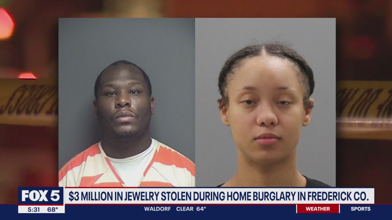 $3 million in jewelry stolen during home burglary in Frederick Co.