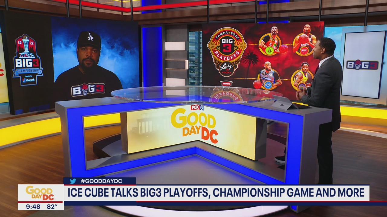 Ice Cube talks Big3 playoffs and championships