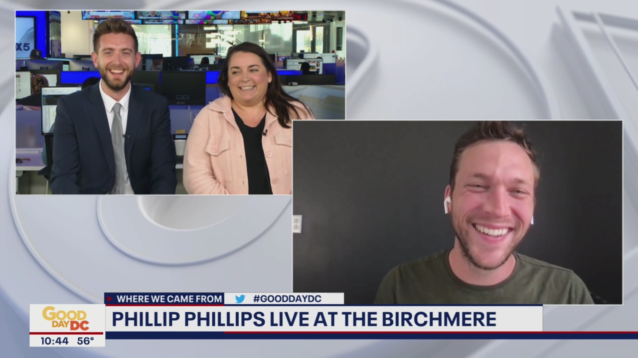 Phillip Phillips talks ties to FOX 5, performing in Alexandria