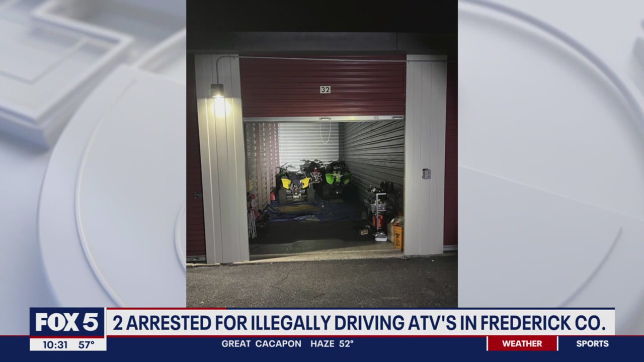 ATV, dirt bike riders accused of wreaking havoc in Frederick County arrested