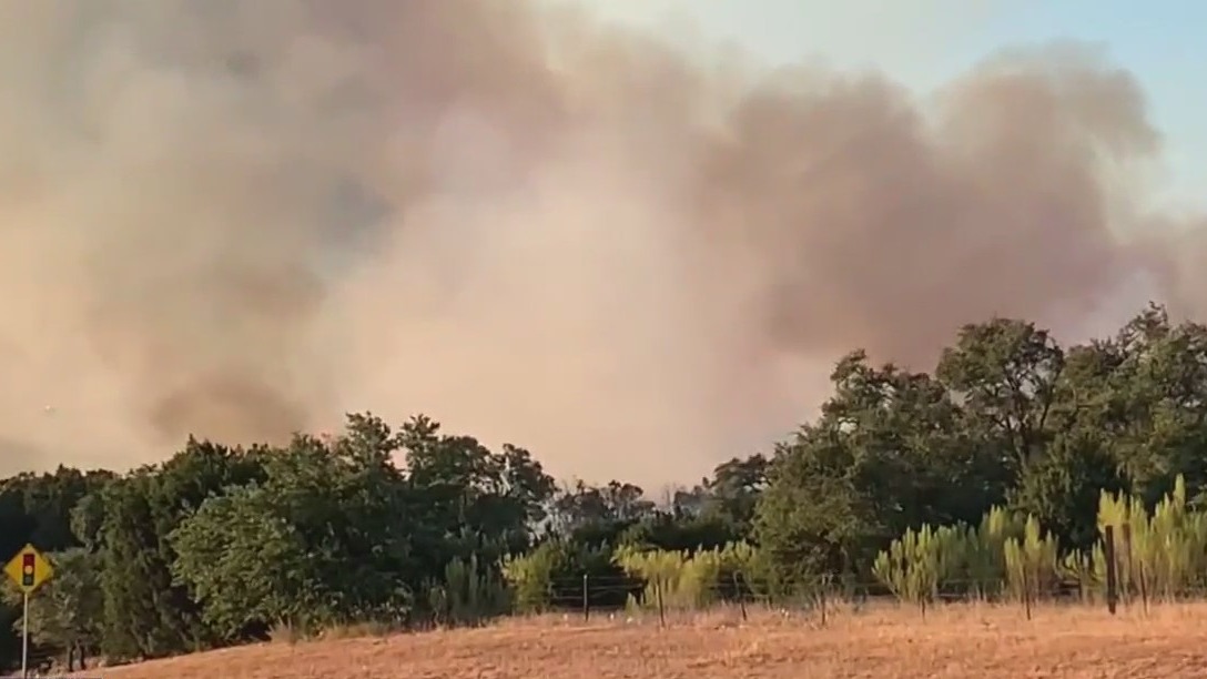 Parmer Lane Fire: Forward progression stopped