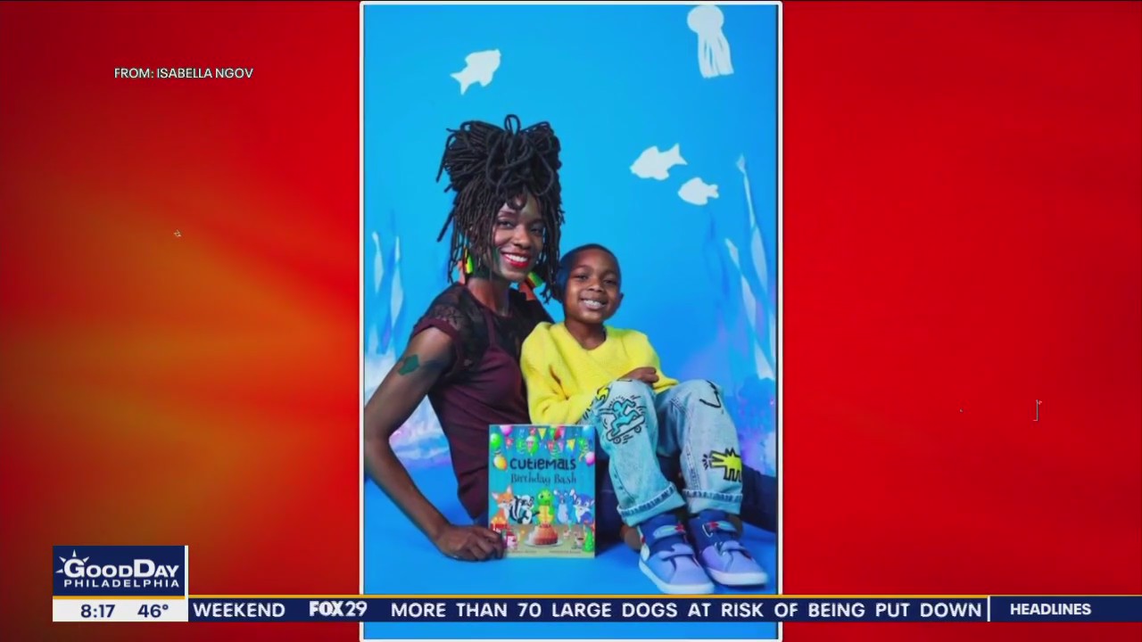 6-year-old boy and his mom create kids book 'Cutiemals' together