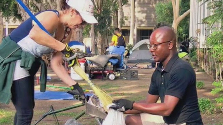 Honoring Dr. King's legacy: Food shopping spree for families in need in Tustin