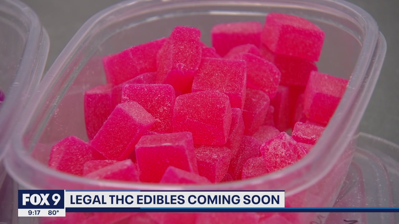 THC edibles, beverages are legal in Minnesota starting Friday