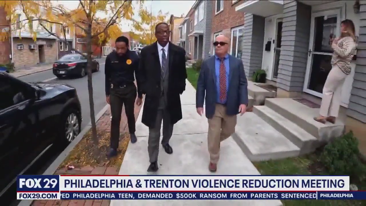 Philadelphia and Trenton city leaders meet to talk reducing violence