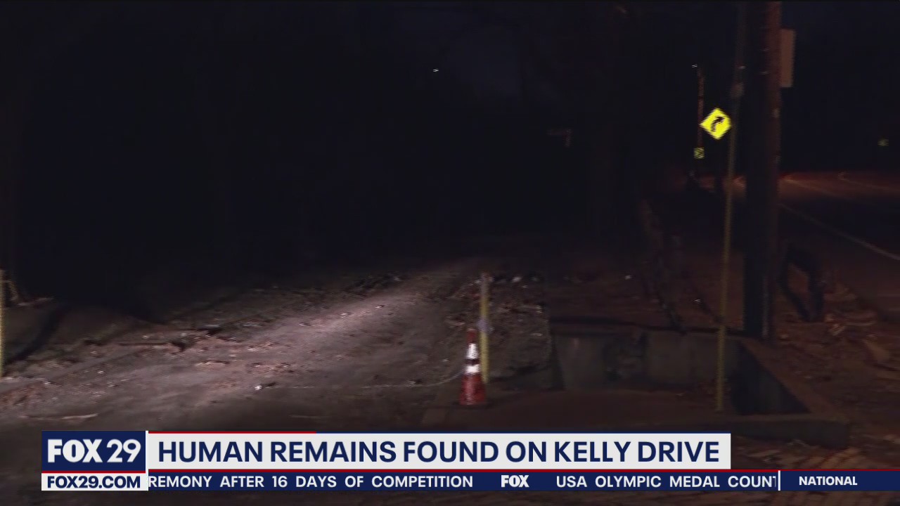 Human remains found on Kelly Drive