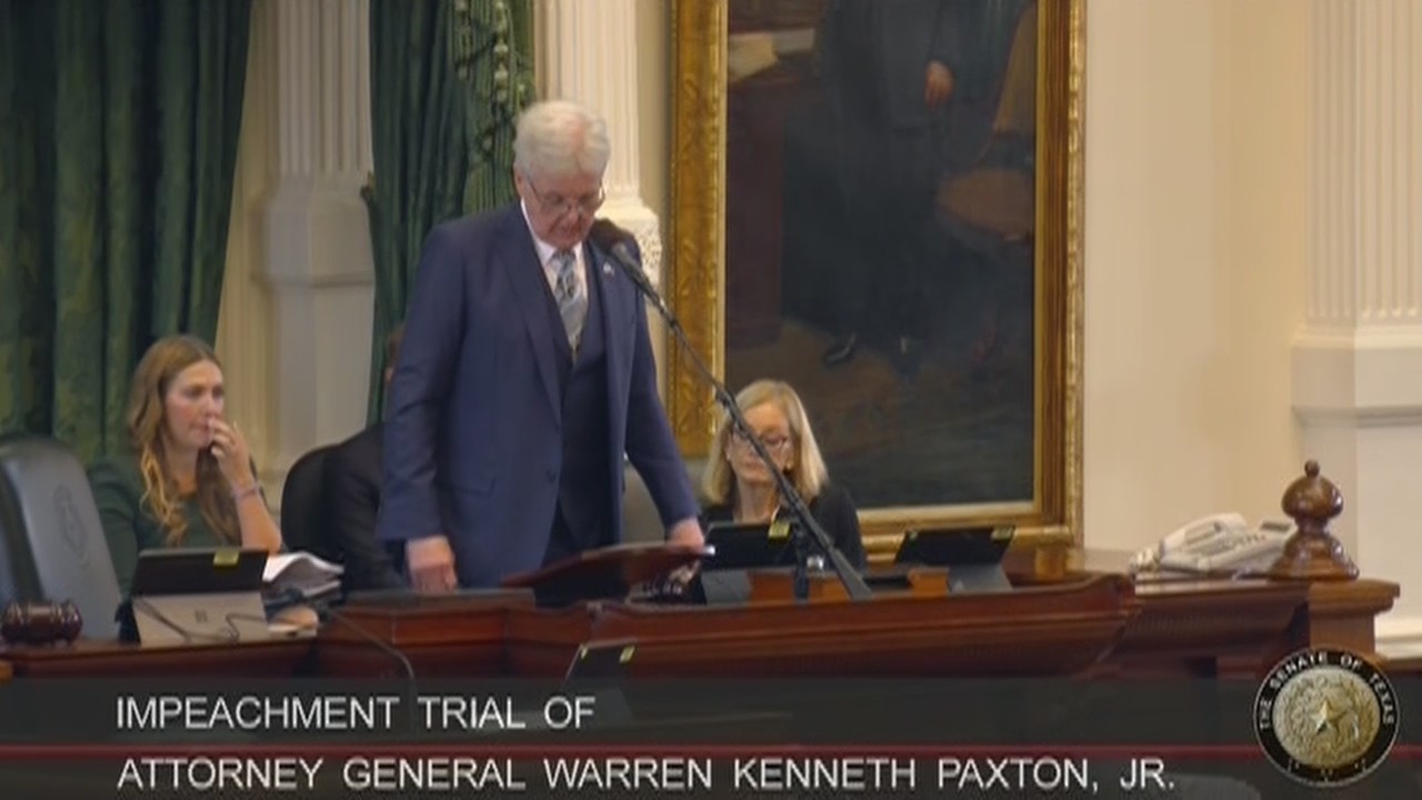 Not Guilty pleas entered Texas Attorney General Ken Paxton Impeachment Trial