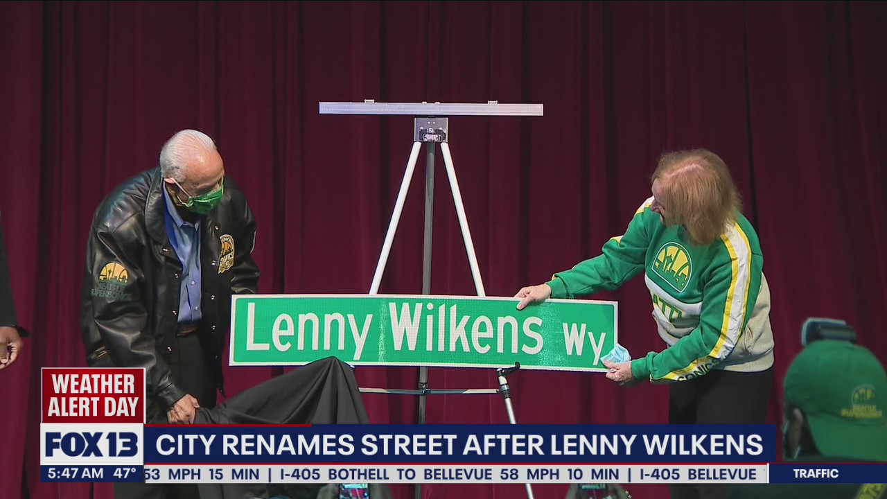 Seattle renames street after Lenny Wilkens