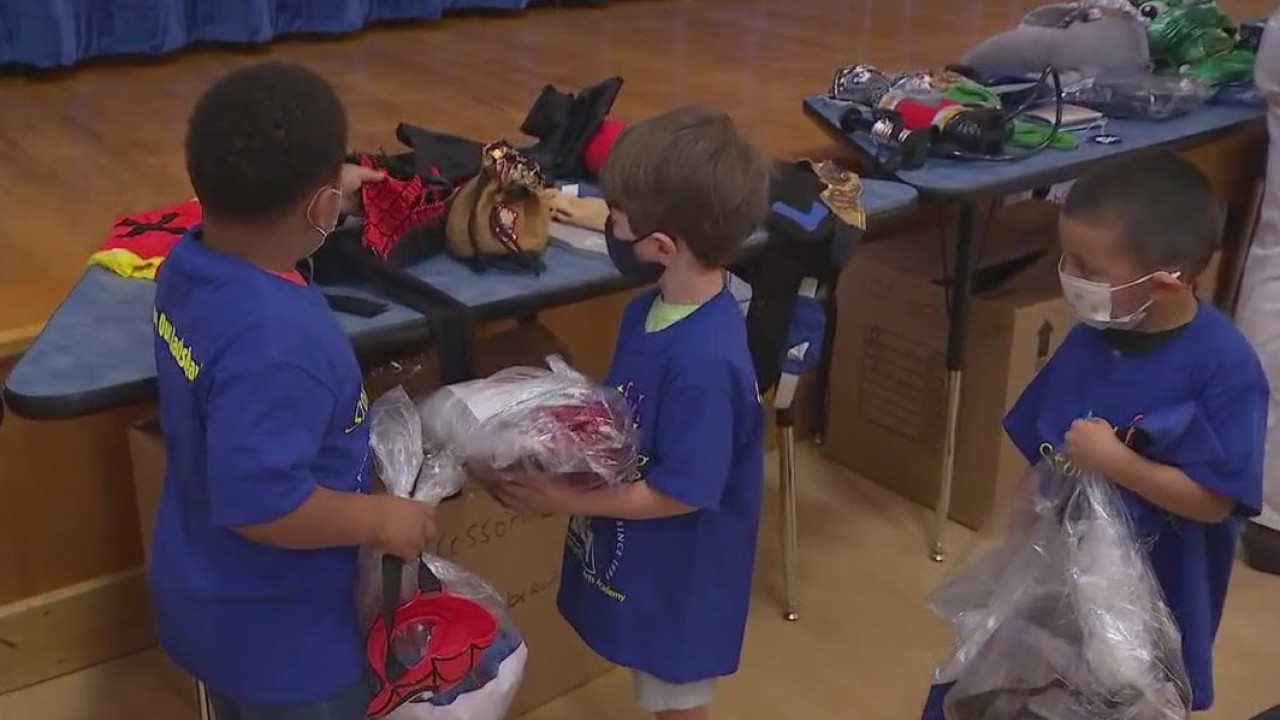 Local seventh grader helping other kids get free Halloween costumes