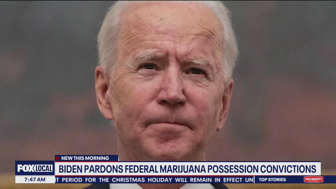 President Biden pardons federal marijuana possession convictions