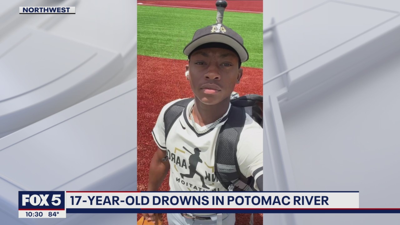 17-year-old drowns in Potomac River