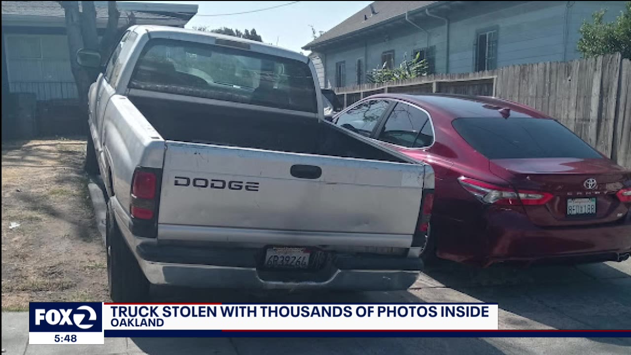 Truck stolen with thousands of photos, keepsake items
