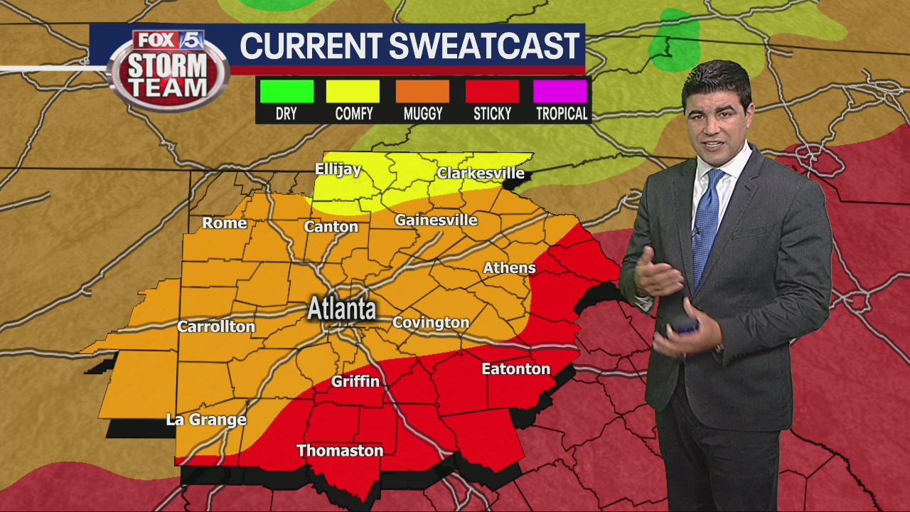 Friday morning weather forecast